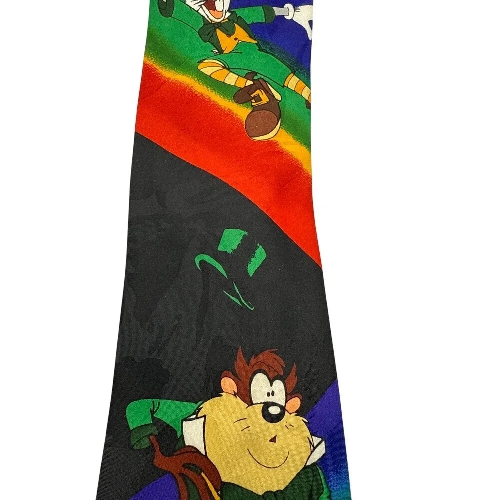 VTG Lot of‎ 5 Looney Tunes Mania Ties 1996 Warner Bros.  58